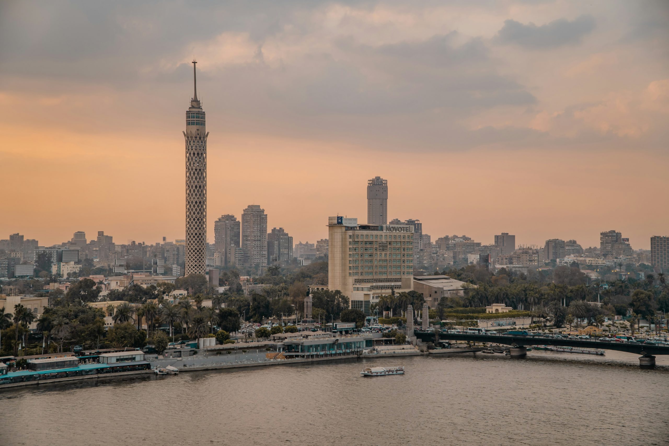 Aerial view of cairo