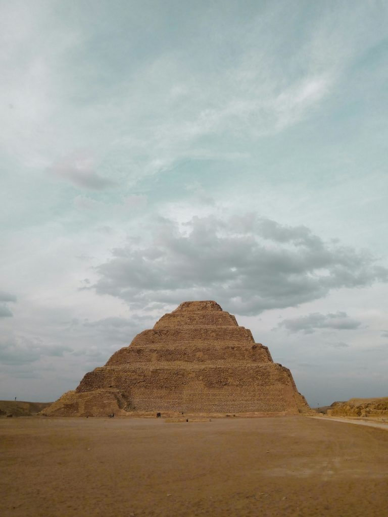 step pyramid in saqqara